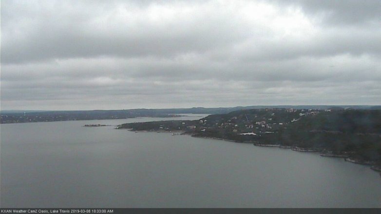 Lake Travis webcam, March 8, 2019 9:35 AM CT