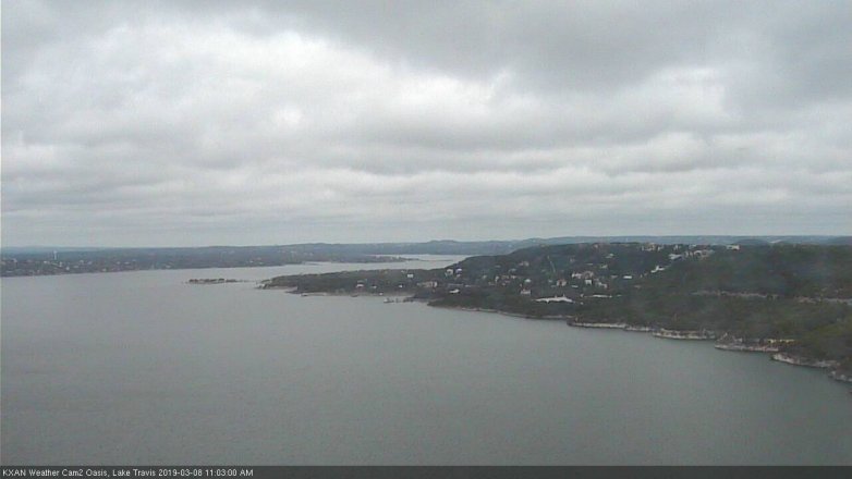 Lake Travis webcam, March 8, 2019 10:05 AM CT