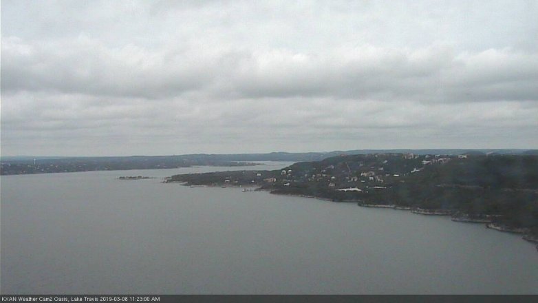 Lake Travis webcam, March 8, 2019 10:25 AM CT