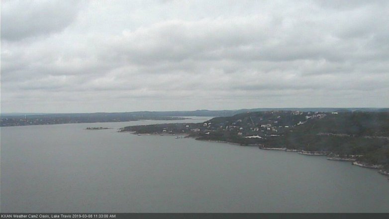 Lake Travis webcam, March 8, 2019 10:35 AM CT