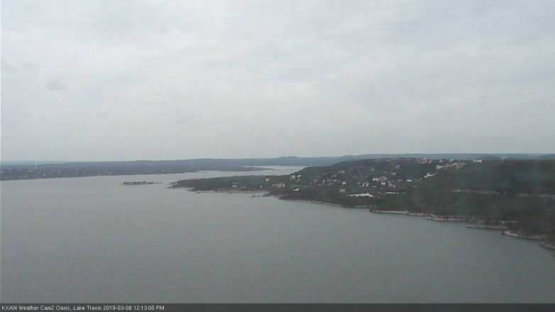Lake Travis webcam, March 8, 2019 11:15 AM CT
