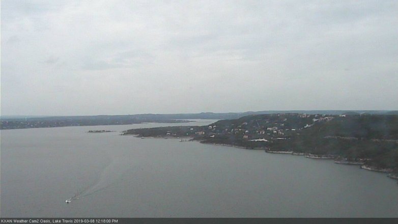 Lake Travis webcam, March 8, 2019 11:20 AM CT