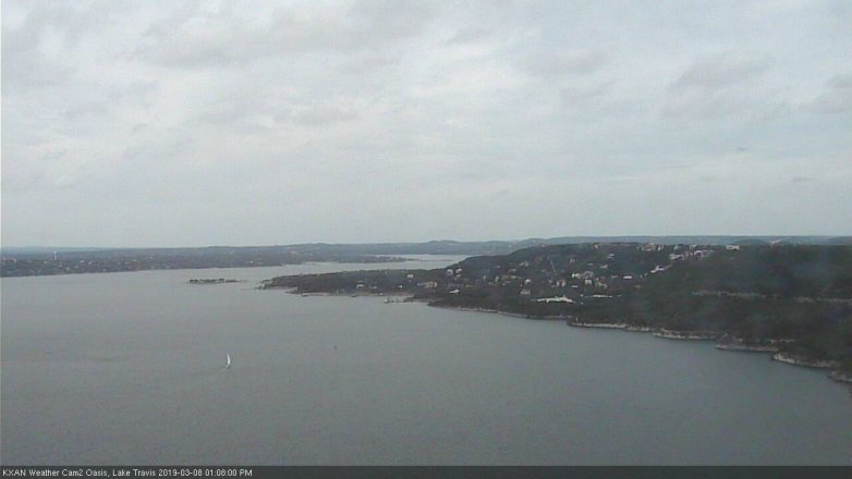 Lake Travis webcam, March 8, 2019 12:10 PM CT