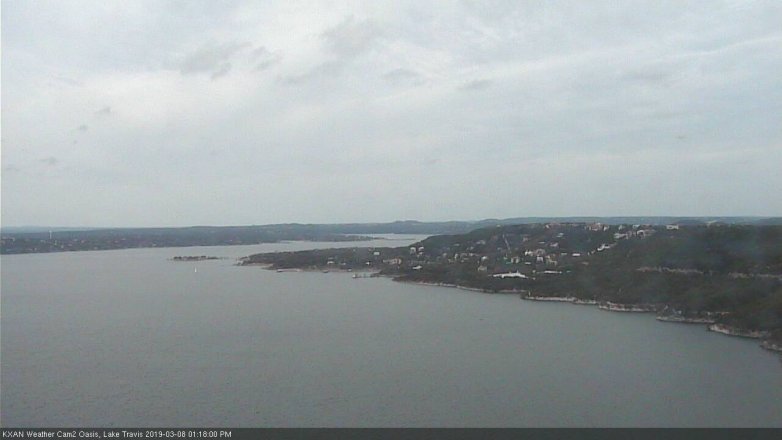 Lake Travis webcam, March 8, 2019 12:20 PM CT
