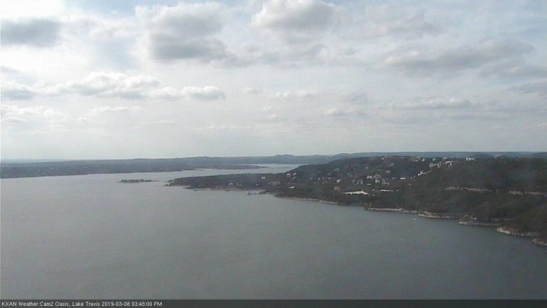 Lake Travis webcam, March 8, 2019 2:50 PM CT