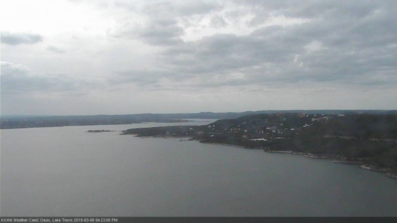 Lake Travis webcam, March 8, 2019 3:25 PM CT