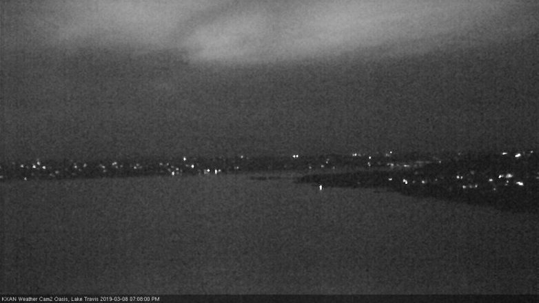 Lake Travis webcam, March 8, 2019 6:10 PM CT