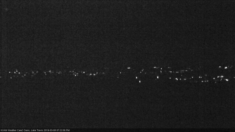 Lake Travis webcam, March 8, 2019 6:25 PM CT