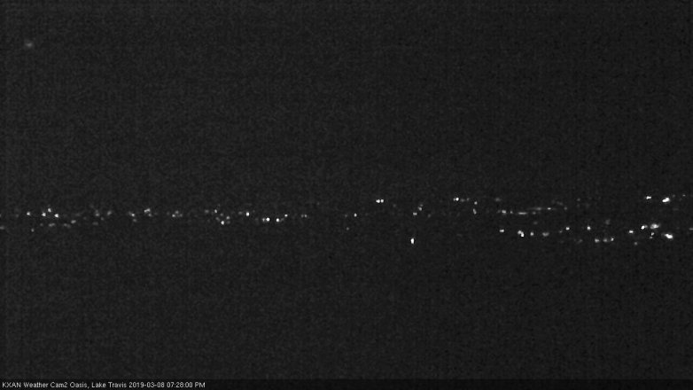 Lake Travis webcam, March 8, 2019 6:30 PM CT