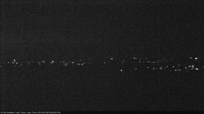 Lake Travis webcam, March 8, 2019 7:10 PM CT