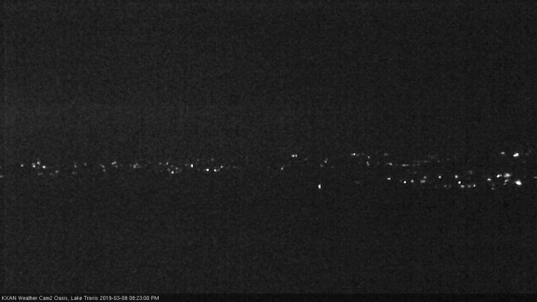 Lake Travis webcam, March 8, 2019 7:25 PM CT