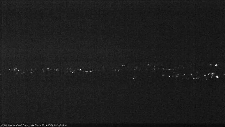 Lake Travis webcam, March 8, 2019 7:35 PM CT