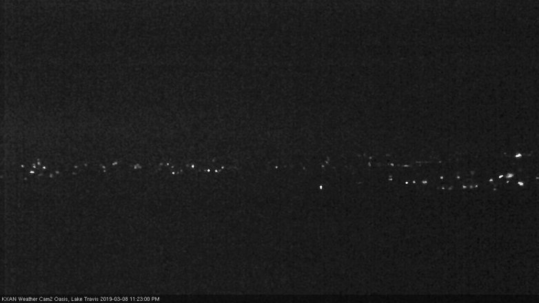 Lake Travis webcam, March 8, 2019 10:25 PM CT