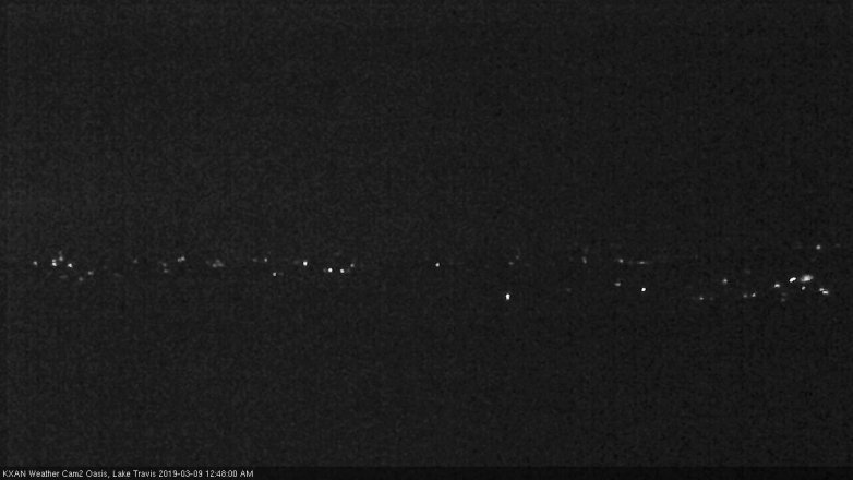 Lake Travis webcam, March 8, 2019 11:50 PM CT