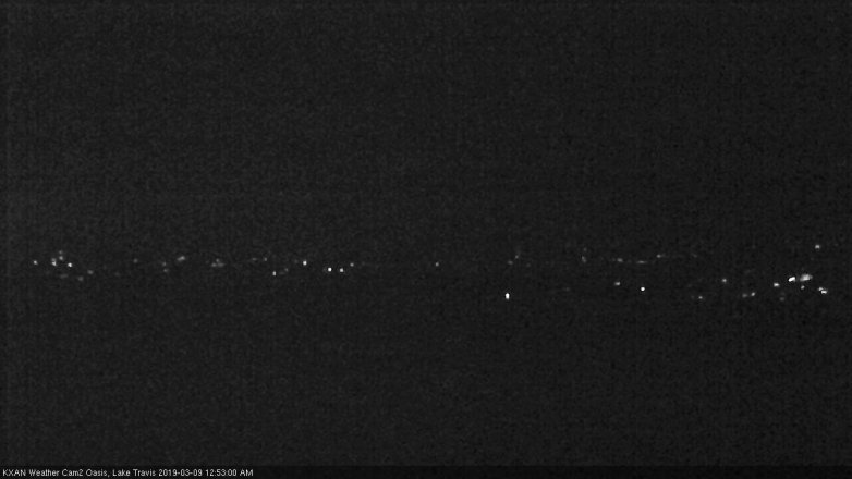 Lake Travis webcam, March 8, 2019 11:55 PM CT