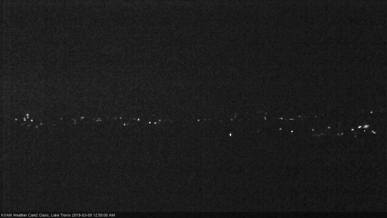 Lake Travis webcam, March 8, 2019 12:00 AM CT