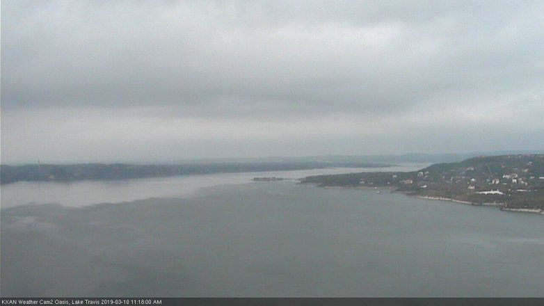 Lake Travis webcam, March 10, 2019 10:20 AM CT