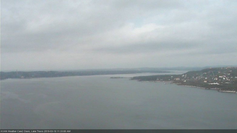 Lake Travis webcam, March 10, 2019 10:35 AM CT