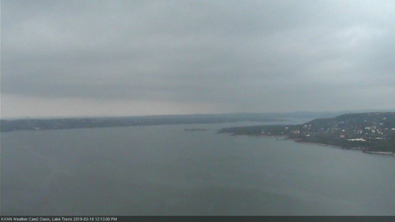 Lake Travis webcam, March 10, 2019 11:15 AM CT