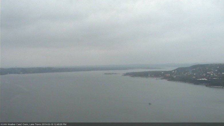 Lake Travis webcam, March 10, 2019 11:50 AM CT