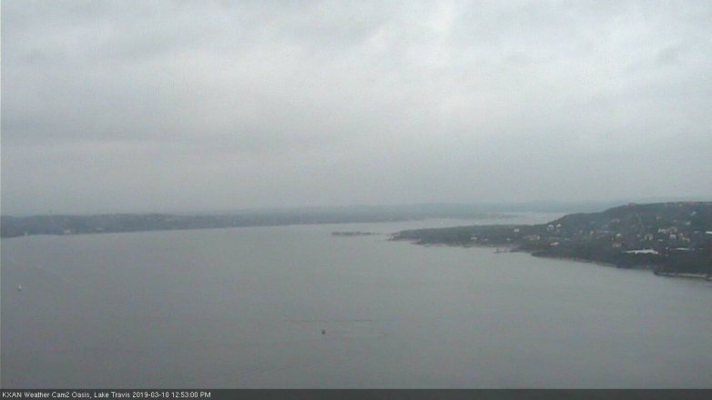 Lake Travis webcam, March 10, 2019 11:55 AM CT