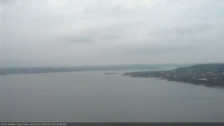 Lake Travis webcam, March 10, 2019 12:05 PM CT