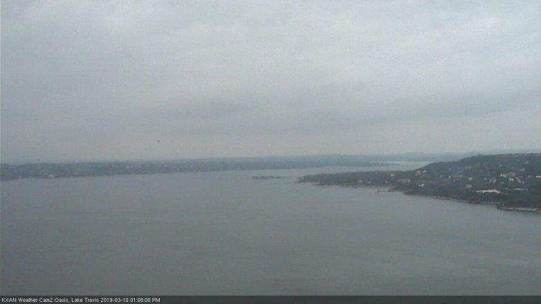 Lake Travis webcam, March 10, 2019 12:10 PM CT
