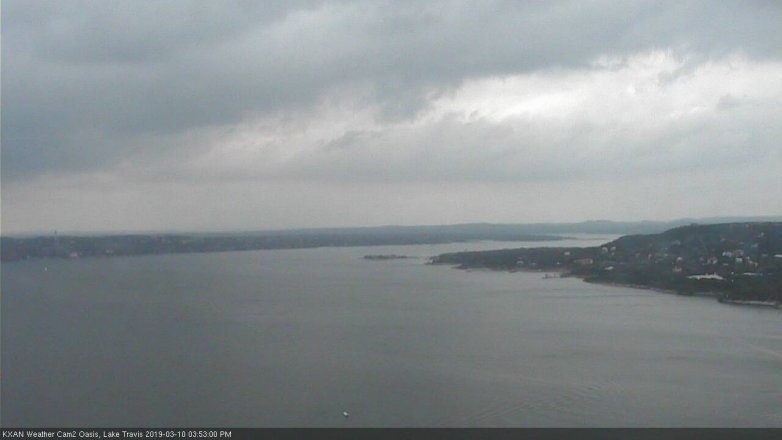 Lake Travis webcam, March 10, 2019 2:55 PM CT