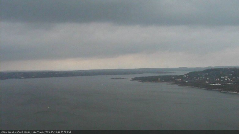 Lake Travis webcam, March 10, 2019 3:10 PM CT