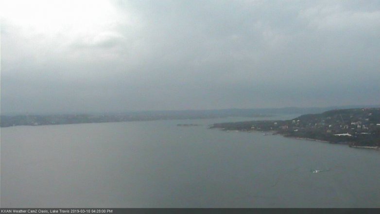 Lake Travis webcam, March 10, 2019 3:30 PM CT