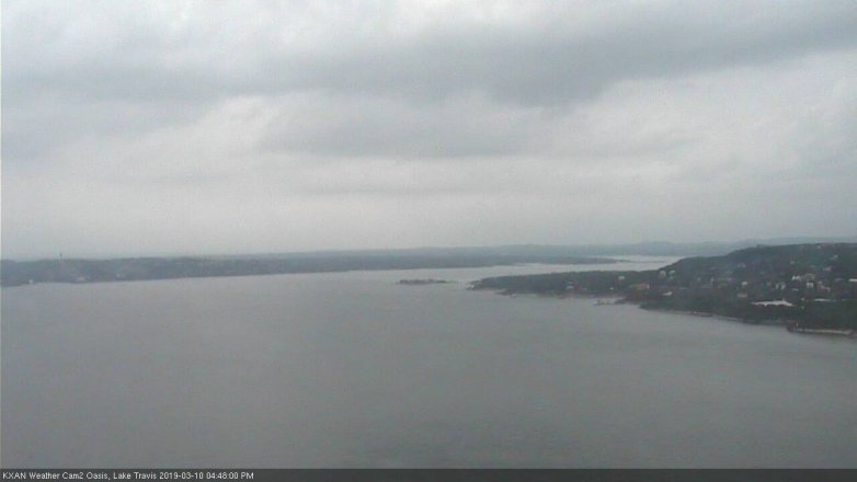 Lake Travis webcam, March 10, 2019 3:50 PM CT