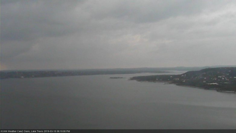 Lake Travis webcam, March 10, 2019 5:20 PM CT