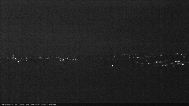 Lake Travis webcam, March 10, 2019 7:10 PM CT