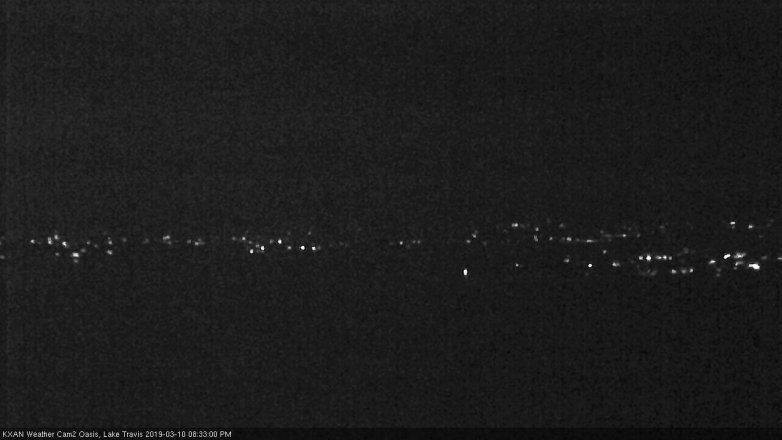 Lake Travis webcam, March 10, 2019 7:35 PM CT