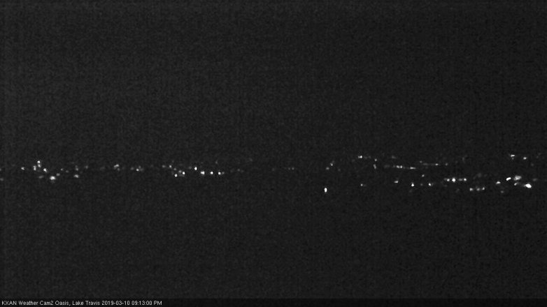 Lake Travis webcam, March 10, 2019 8:15 PM CT