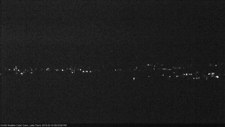 Lake Travis webcam, March 10, 2019 8:35 PM CT