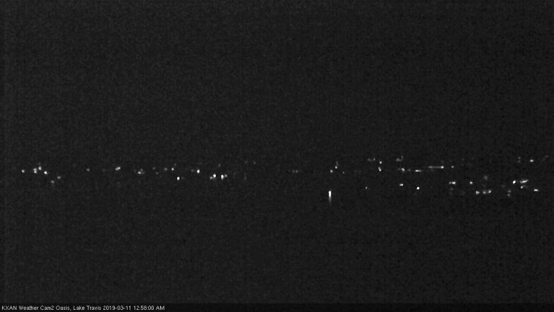 Lake Travis webcam, March 10, 2019 12:00 AM CT