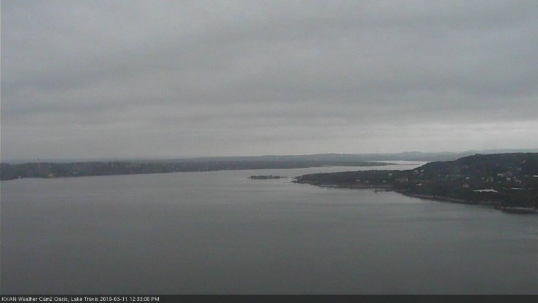 Lake Travis webcam, March 11, 2019 11:35 AM CT