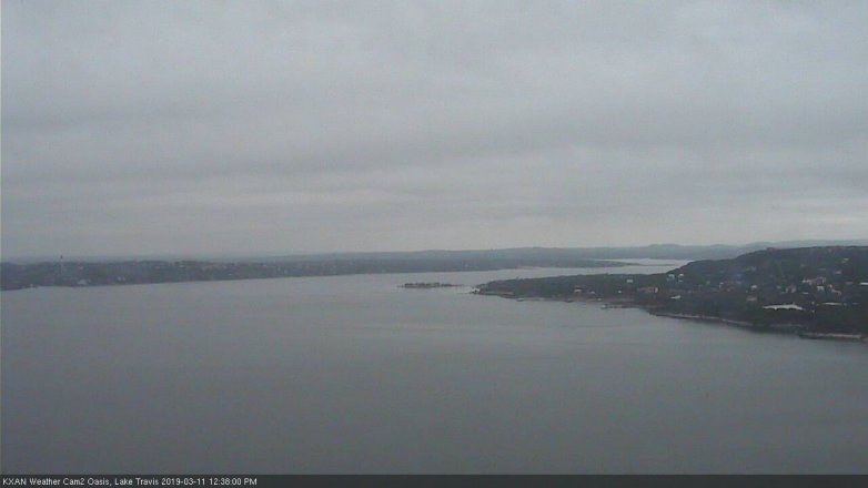 Lake Travis webcam, March 11, 2019 11:40 AM CT