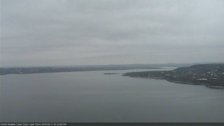 Lake Travis webcam, March 11, 2019 12:25 PM CT
