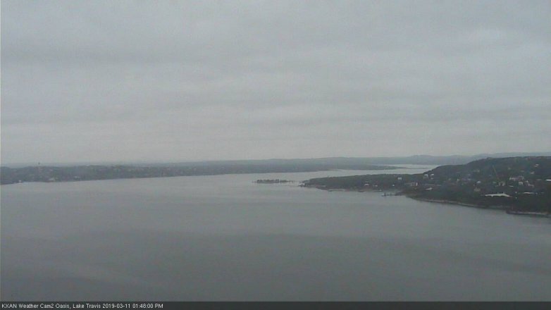 Lake Travis webcam, March 11, 2019 12:50 PM CT