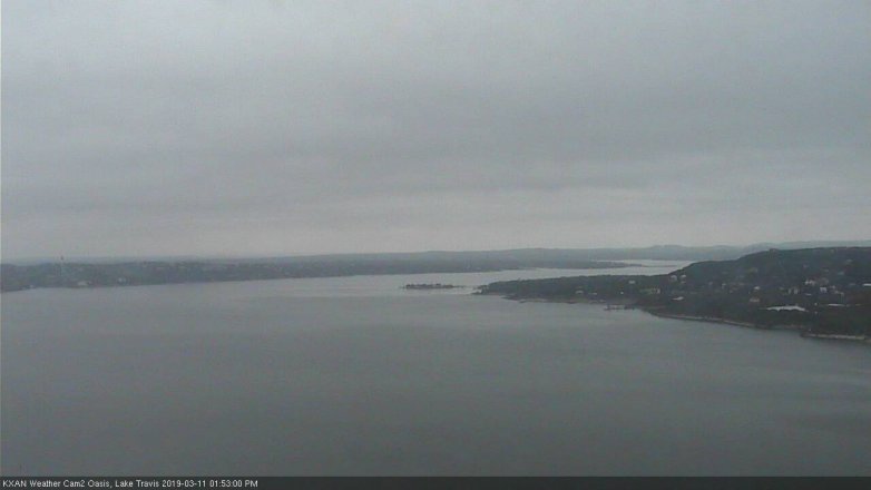 Lake Travis webcam, March 11, 2019 12:55 PM CT