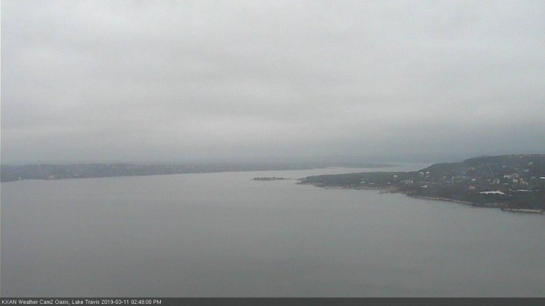 Lake Travis webcam, March 11, 2019 1:50 PM CT