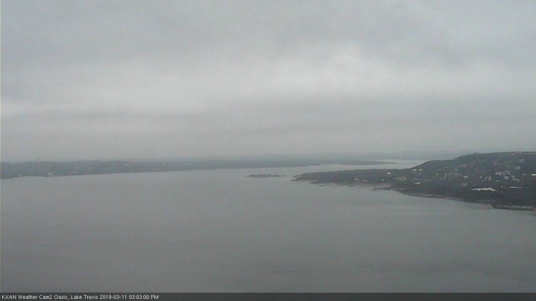 Lake Travis webcam, March 11, 2019 2:05 PM CT
