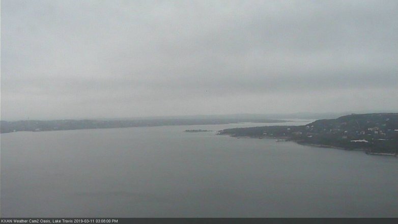 Lake Travis webcam, March 11, 2019 2:10 PM CT