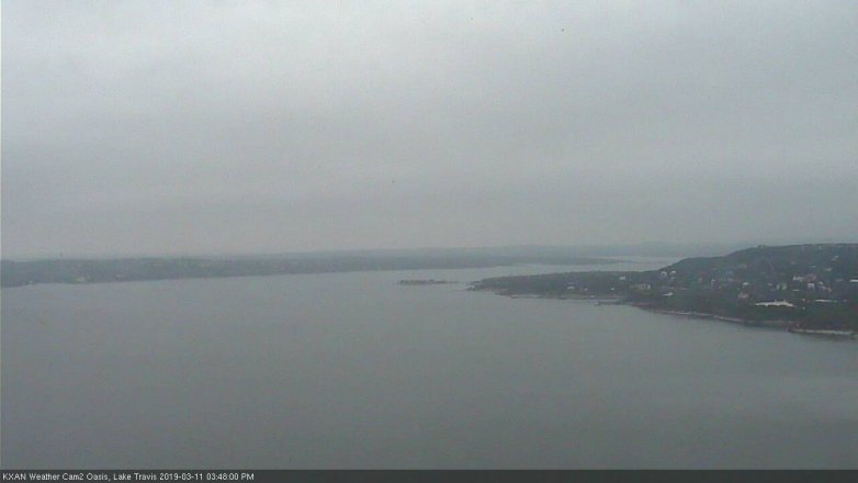 Lake Travis webcam, March 11, 2019 2:50 PM CT
