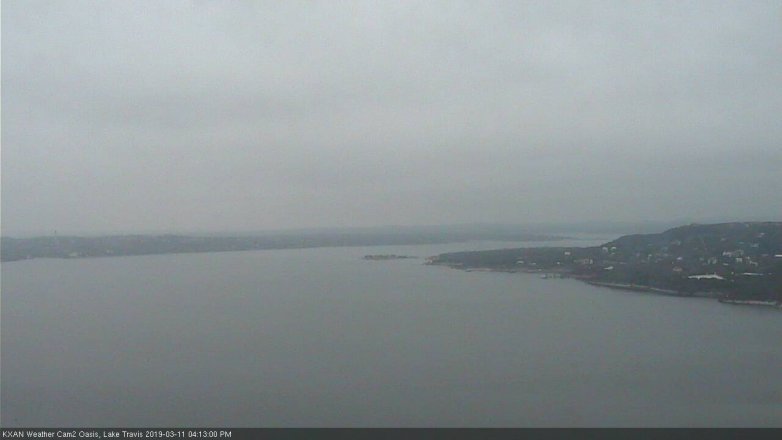 Lake Travis webcam, March 11, 2019 3:15 PM CT