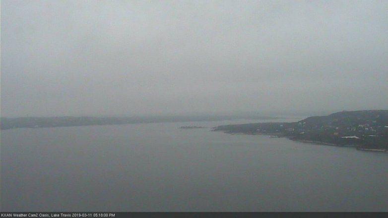 Lake Travis webcam, March 11, 2019 4:20 PM CT