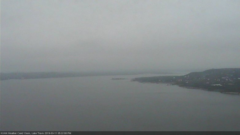 Lake Travis webcam, March 11, 2019 4:25 PM CT