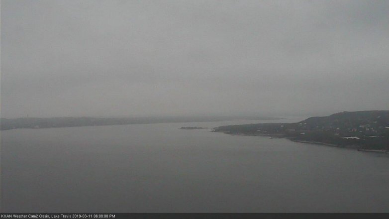 Lake Travis webcam, March 11, 2019 5:10 PM CT